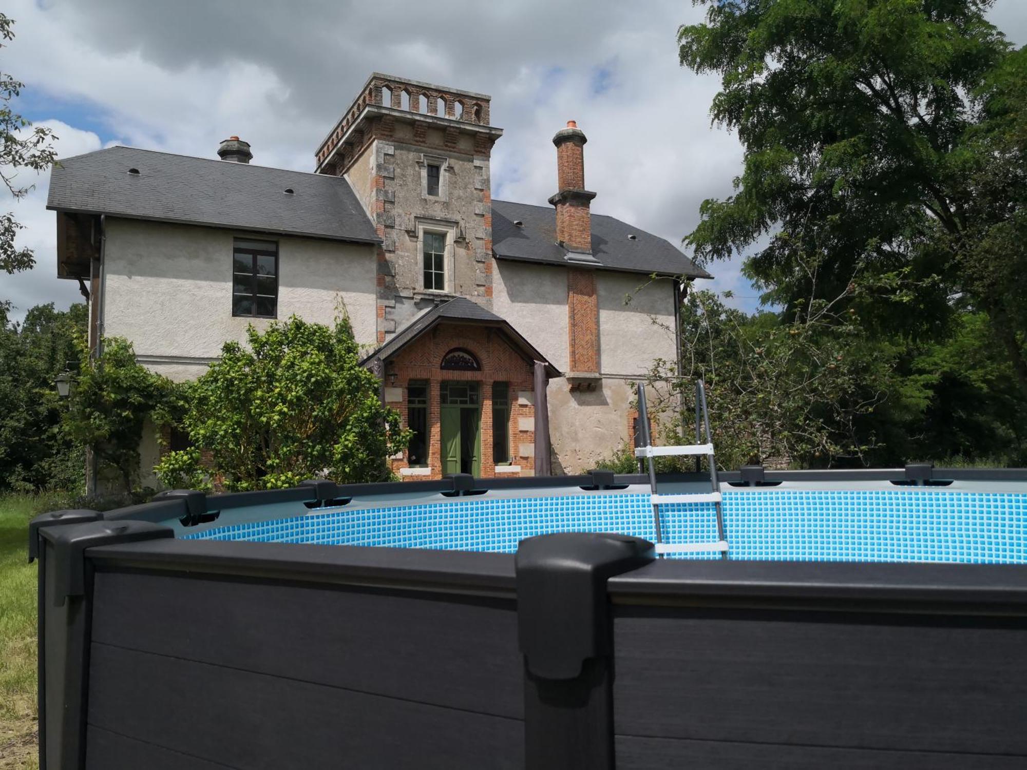 Villa Domaine De L'Ile à Boulleret Extérieur photo
